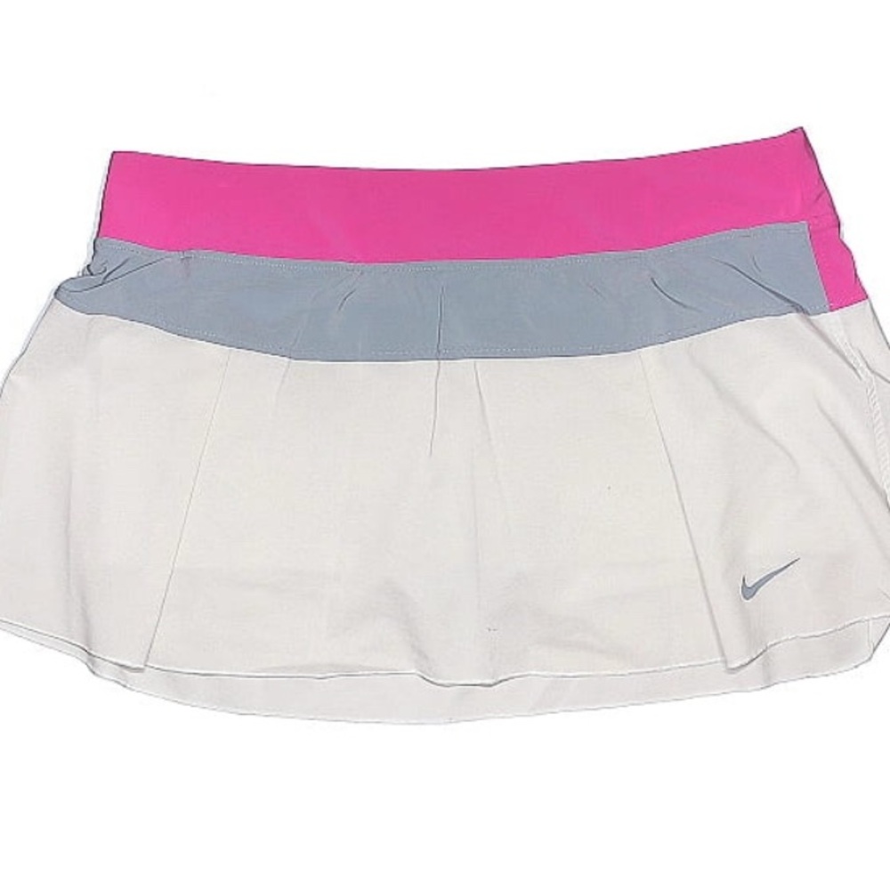 Nike Women's Skater Skirt - Pink, Gray, White